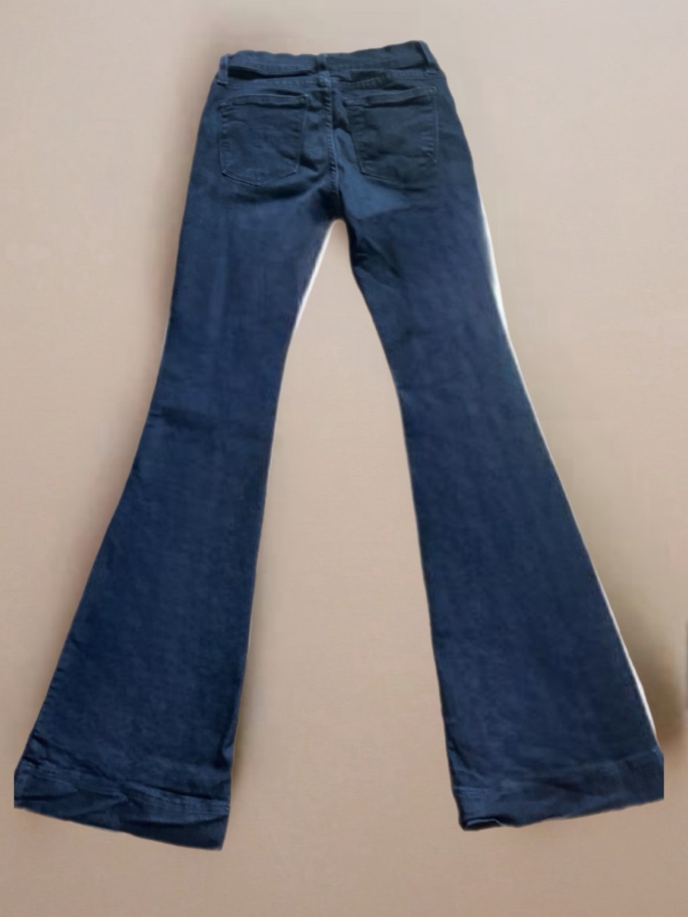 Judy Blue Dark Blue High-Rise Flare Jeans Sz 27/5 - Picture 4 of 6